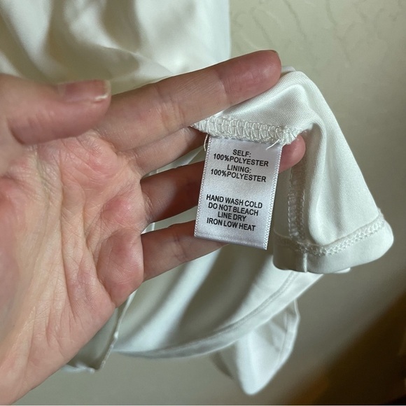 Lulus Afternoon in the Sunshine White Swiss Dot Mini Swing Dress - Picture 4 of 7